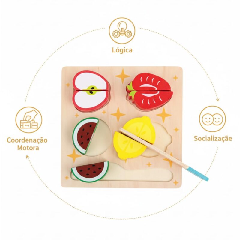 ?nibus de Madeira 3 em 1 Xilofone Infantil e Encaixe de Animais, Brinquedo Educativo 1 Ano Montessori Quebra Cabe?a Presente Menina e Menino ?nibus de Puxar com Olhos Divertidos - brinquedo infantil da Kinderland Brinquedos