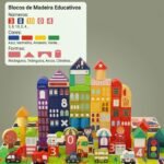 Maleta Policial 2 em 1 Posto de Polícia com Carrinhos de Metal e Helicóptero, Brinquedos Educativos 3 Anos, Garagem Infantil Montessori Presente para Menino e Menina Aventura Azul - brinquedo infantil da Kinderland Brinquedos