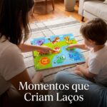 Quebra Cabeça Infantil de Madeira Montessori – Brinquedo Educativo Fundo do Mar 1 Ano, Presente Menina e Menino com Guia de Encaixe, Brinquedo Pedagógico Didático em Madeira Premium - brinquedo infantil da Kinderland Brinquedos