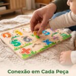 Pista de Lançamento Dinossauro com Carrinho – Brinquedo de Aventura Dobrável 2 em 1, Pista Portátil com Lançador, Presente Menina e Menino 3 a 7 Anos, Estilo Maleta com Pista Integrada - brinquedo infantil da Kinderland Brinquedos