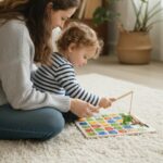 Kit de Construção Criativa em Madeira Montessori – Brinquedo de Montar Open Play, Compatível com Blocos de Construção, Presente Educativo Menina e Menino, Painéis e Vigas Didáticas - brinquedo infantil da Kinderland Brinquedos