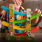 Maleta de Blocos de Montar Infantil Mala com Rodinhas Brinquedo Educativo Montessori 3 Anos Presente Menino e Menina Compatível Lego 64 Peças Azul - brinquedo infantil da Kinderland Brinquedos