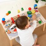 Pista de Corrida de Madeira Safári Ramp Racer, Brinquedo Educativo 1 Ano, 2 Anos e 3 Anos Menina e Menino Montessori de Madeira, Presente Infantil Coordenação Motora e Ação Safári - brinquedo infantil da Kinderland Brinquedos