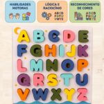 Pista de Bolinhas Jardim das Flores com Blocos de Montar, Brinquedo Educativo Montessori para Menina e Menino, Presente Infantil 3 Anos e 4 Anos Criatividade e Aventura Urbana - brinquedo infantil da Kinderland Brinquedos