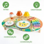 Barraca Infantil Caminhão de Sorvete Rosa Pop-up Portátil, Brinquedos Educativos para Menina, Presente de Aniversário e Dia das Crianças, Casinha de Brincar Infantil Montessori - brinquedo infantil da Kinderland Brinquedos