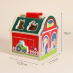 Quebra Cabe?a de Madeira Montessori Alfabeto e Cores – Brinquedo Educativo 2 a 5 Anos, Presente Menina e Menino, Jogo Pedag?gico Did?tico Premium Tamanho 18x18cm - brinquedo infantil da Kinderland Brinquedos