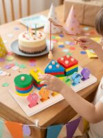 Jardim de Flores Blocos de Montar Brinquedo Educativo Montessori 56 Peças, Presente Menina e Menina Infantil Atividade DIY Criativa 3 4 5 6 Anos Estímulo Sensorial e Cognitivo - brinquedo infantil da Kinderland Brinquedos