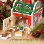 Quebra Cabe?a de Madeira Montessori Alfabeto e Cores – Brinquedo Educativo 2 a 5 Anos, Presente Menina e Menino, Jogo Pedag?gico Did?tico Premium Tamanho 18x18cm - brinquedo infantil da Kinderland Brinquedos