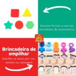 Machado Lançador Power Popper de Pressão de Ar com Bolinhas de Espuma e 7 Alvos, Brinquedo Menino e Menina Presente Infantil Dia das Crianças Lúdico Tiro ao Alvo Criativo - brinquedo infantil da Kinderland Brinquedos