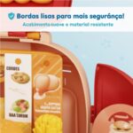 Brinquedo Educativo Mochila Infantil 2 em 1 Casa de Boneca e Restaurante Menina e Menino Kit Cozinha Montessori Som e Luz Presente Dia das Crianças Brinquedos Educativos 3 Anos - brinquedo infantil da Kinderland Brinquedos