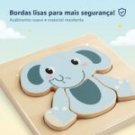 Caminhão de Bombeiro de Madeira Montessori Brinquedo Educativo 1 2 3 Anos Tabuleiro de Atividades Busy Board com Parafusos e Porcas Presente Menino Menina Coordenação Motora e Lógica - brinquedo infantil da Kinderland Brinquedos