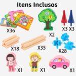 Quebra Cabe?a de Madeira Montessori Formas e Cores – Brinquedo Educativo 1 a 4 Anos, Presente Menina e Menino, Jogo Pedag?gico Did?tico Premium Tamanho 18x18cm - brinquedo infantil da Kinderland Brinquedos