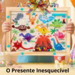 Pista de Lançamento Rinoceronte com Carrinho – Brinquedo de Aventura Dobrável 2 em 1, Pista Portátil com Lançador, Presente Menina e Menino 3 a 7 Anos, Estilo Maleta com Pista Integrada - brinquedo infantil da Kinderland Brinquedos