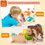 Bicicleta de Equilíbrio Infantil Menina e Menino Sem Pedal | Presente de 1 Ano 2 Anos | Brinquedo Educativo para Bebê de 10 Meses a 24 meses - brinquedo infantil da Kinderland Brinquedos