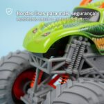   Carrinho de Controle Remoto Monster Truck Dragão Dinossauro 1:16 Off-Road 4×4 Luz LED – Brinquedo Infantil Menino e Menina Presente Ideal 4 5 6 7 8 Anos+ Recarregável Melhor que Tablet - brinquedo infantil da Kinderland Brinquedos