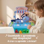 Caminhão de Polícia Infantil – Brinquedo de Patrulha com Fricção em Plástico ABS Resistente, Presente Menino e Menina 2 a 5 Anos, Carrinho Didático de Segurança Urbana - brinquedo infantil da Kinderland Brinquedos