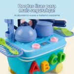 Caminhão de Polícia Infantil – Brinquedo de Patrulha com Fricção em Plástico ABS Resistente, Presente Menino e Menina 2 a 5 Anos, Carrinho Didático de Segurança Urbana - brinquedo infantil da Kinderland Brinquedos