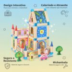 Quebra Cabe?a de Madeira Montessori Formas e Cores – Brinquedo Educativo 1 a 4 Anos, Presente Menina e Menino, Jogo Pedag?gico Did?tico Premium Tamanho 18x18cm - brinquedo infantil da Kinderland Brinquedos