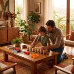 Brinquedo Educativo Mochila Infantil 2 em 1 Casa de Boneca e Restaurante Menina e Menino Kit Cozinha Montessori Som e Luz Presente Dia das Crianças Brinquedos Educativos 3 Anos - brinquedo infantil da Kinderland Brinquedos