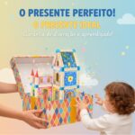 Quebra Cabe?a de Madeira Montessori Formas e Cores – Brinquedo Educativo 1 a 4 Anos, Presente Menina e Menino, Jogo Pedag?gico Did?tico Premium Tamanho 18x18cm - brinquedo infantil da Kinderland Brinquedos