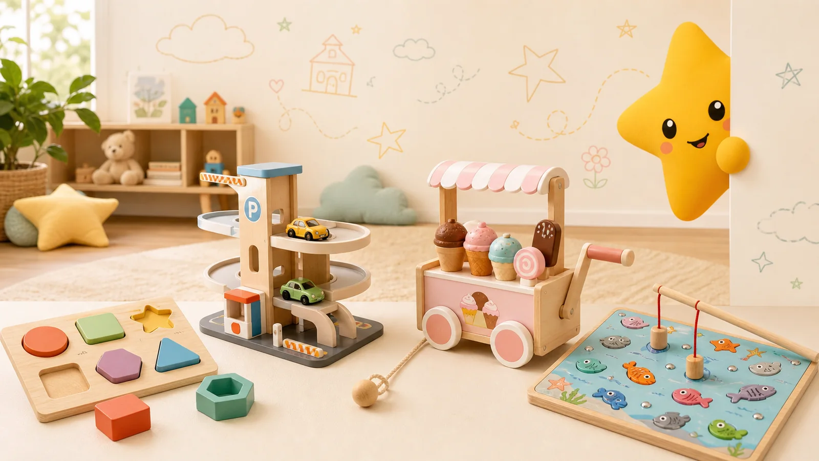 Melhores brinquedos educativos para criança de 2 anos com fotos