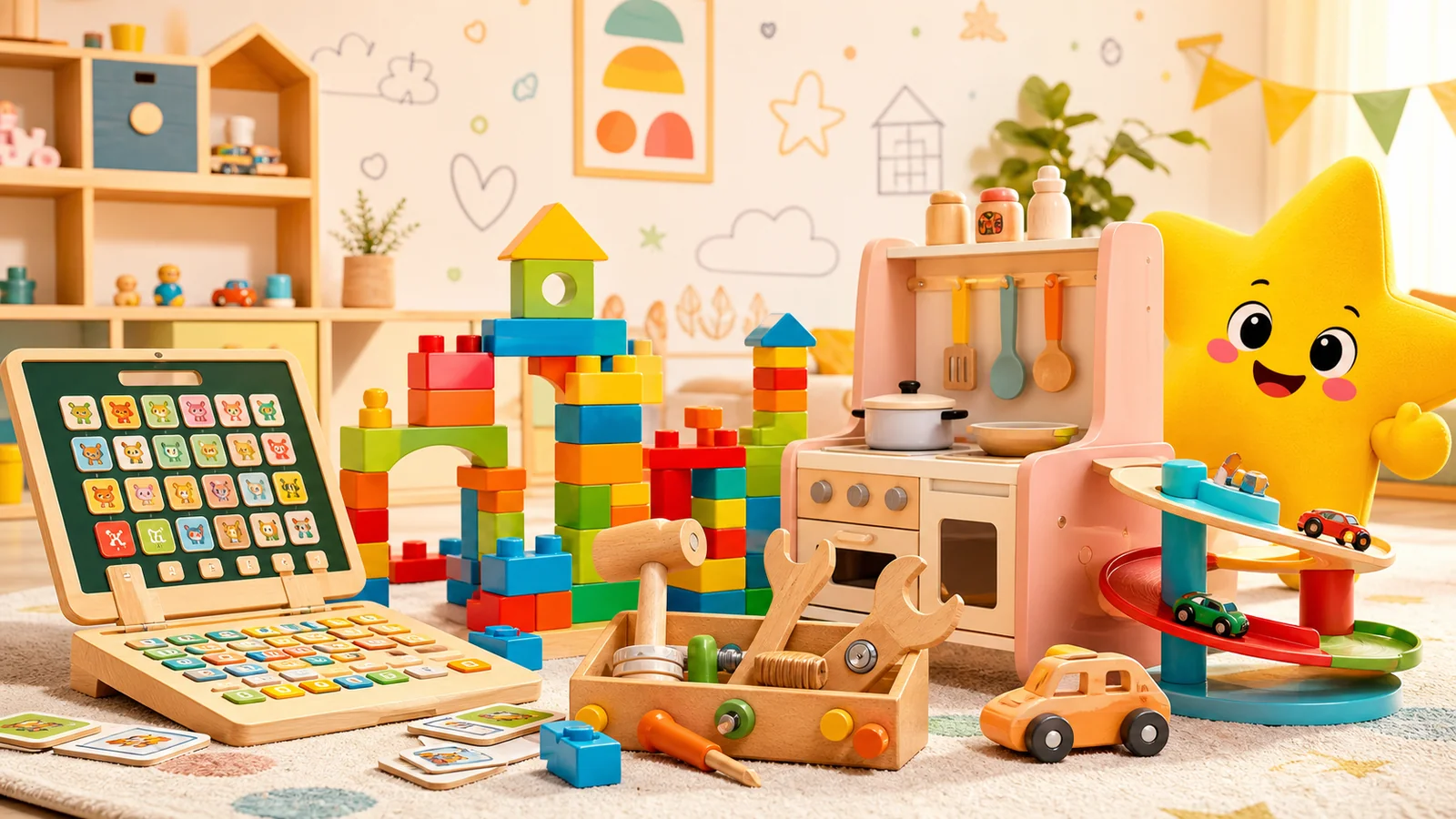 Melhores brinquedos educativos para criança de 3 anos com fotos