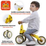 Bicicleta de Equilíbrio Bebê 12 Meses - brinquedo infantil Kinderland Toys