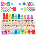 Quebra Cabeça Infantil Montessoriana de Números - brinquedo infantil Kinderland Toys