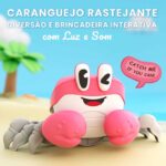 Musical Infantil Caranguejo Engatinhante Interativ - brinquedo infantil Kinderland Toys