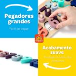 Quebra Cabeça Infantil Montessoriana de Números - brinquedo infantil Kinderland Toys