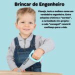 Maleta de Ferramentas Infantil 14 Peças - brinquedo infantil Kinderland Toys