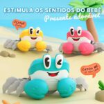 Musical Infantil Caranguejo Engatinhante Interativ - brinquedo infantil Kinderland Toys