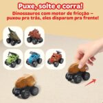 Caminhão de Dinossauro 2 em 1 - brinquedo infantil Kinderland Toys