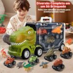 Caminhão de Dinossauro 2 em 1 - brinquedo infantil Kinderland Toys