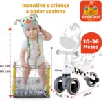 Bicicleta de Equilíbrio Bebê 12 Meses - brinquedo infantil Kinderland Toys