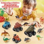 Caminhão de Dinossauro 2 em 1 - brinquedo infantil Kinderland Toys