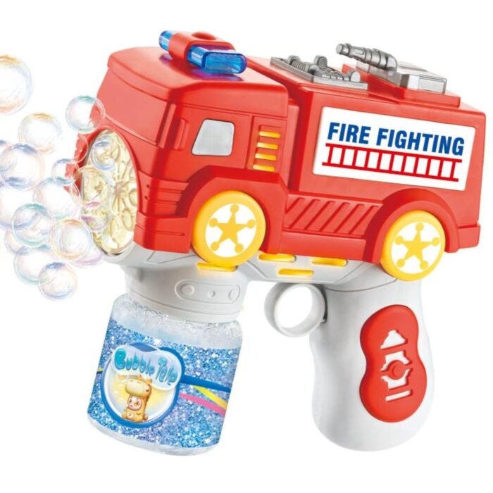 de Bolhas Caminhão Bombeiro Infantil com