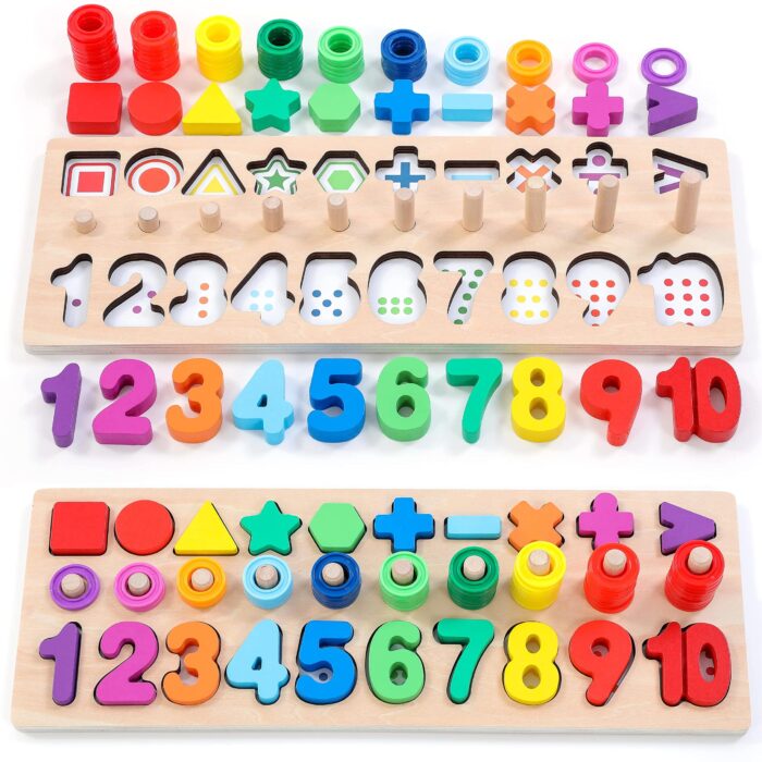 Quebra Cabeça Infantil Montessoriana de Números