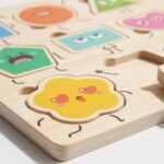 Quebra Cabeça Infantil de Madeira Montessori - brinquedo infantil Kinderland Toys