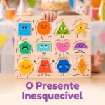 Quebra Cabeça Infantil de Madeira Montessori - brinquedo infantil Kinderland Toys