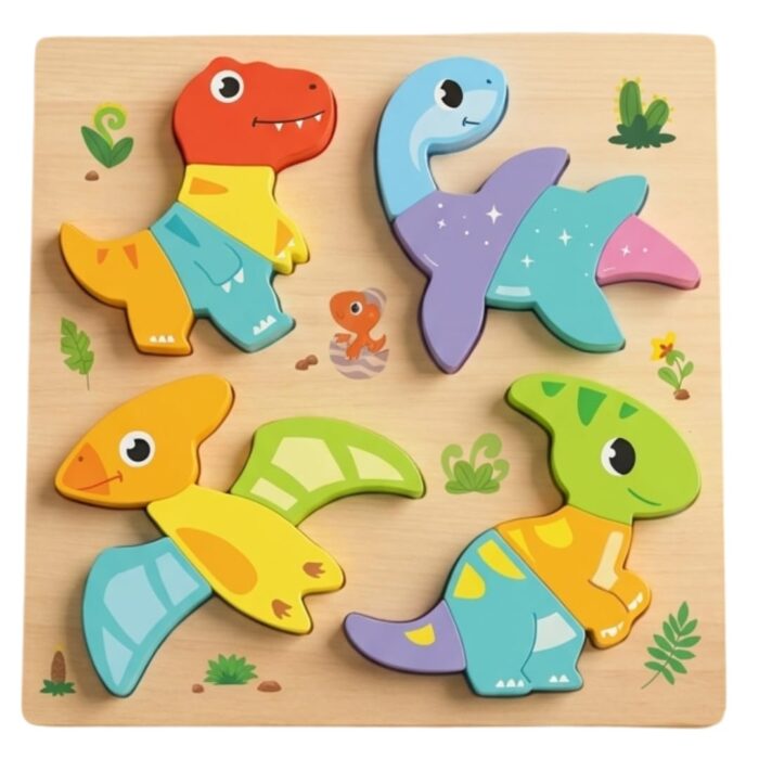 Quebra Cabeça de Madeira Montessori Alfabeto e Cores - Brinquedo Educativo 2 a 5 Anos, Presente Menina e Menino, Jogo Pedagógico Didático Premium Tamanho 18x18cm