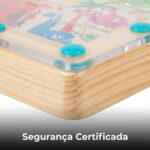 Quebra Cabeça Infantil Dinossauro Labirinto Magnético Brinquedo Educativo Montessori em - brinquedo infantil Kinderland Toys