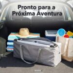 Cercadinho para Bebê Portátil Dobrável Cinza com Tela Respirável e - brinquedo infantil Kinderland Toys