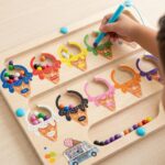 Quebra Cabeça Magnético de Madeira Brinquedos Educativos 2 3 4 - brinquedo infantil Kinderland Toys
