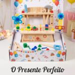 Bancada de Ferramentas de Madeira Montessori Brinquedo Educativo Infantil 1 - brinquedo infantil Kinderland Toys