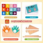 Brinquedo Educativo de Matemática para Crianças 2 a 7 Anos - brinquedo infantil Kinderland Toys