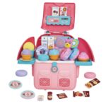 Maleta 4 em 1 Infantil Rosa Mochila Escolar Brinquedo Menina - brinquedo infantil Kinderland Toys