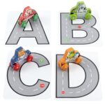 Brinquedo de Madeira Alfabeto A-Z Montessori Brinquedos Educativos 2 a - brinquedo infantil Kinderland Toys