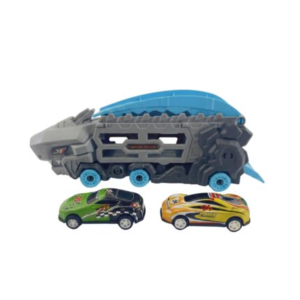 Brinquedo Menino e Menina Caminhão Tubarão Catapulta Shark Track com - brinquedo infantil Kinderland Toys
