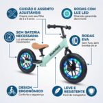 Bicicleta de Equilíbrio Infantil Rodas LED Patente Design - brinquedo infantil Kinderland Toys